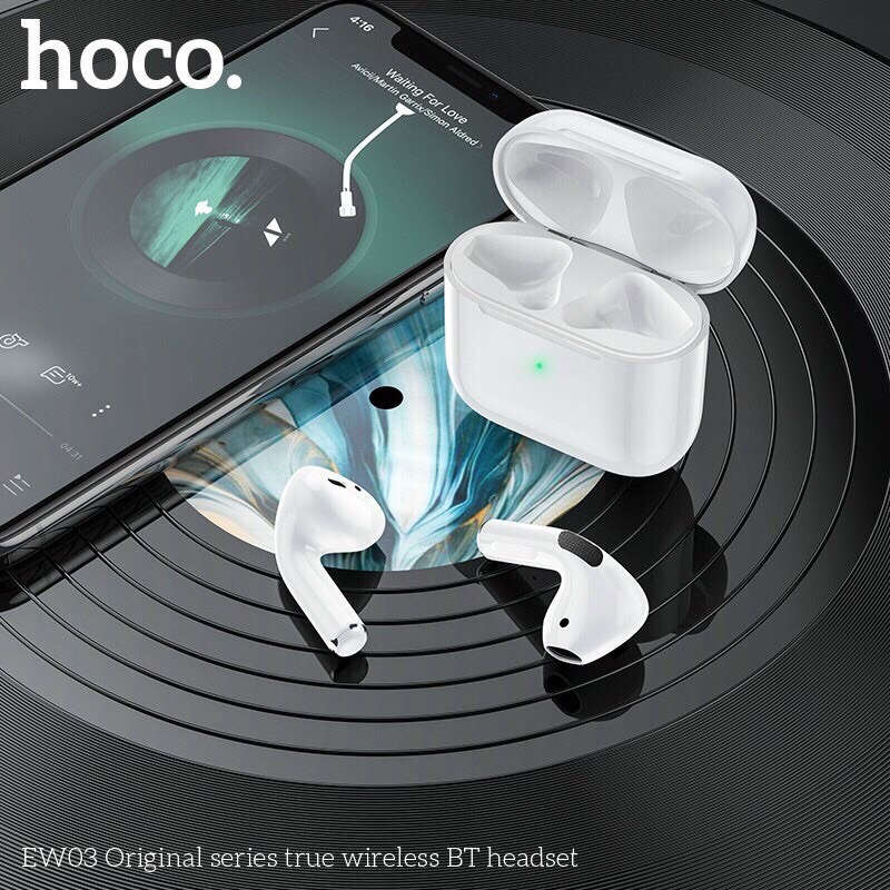 tai tws airpods hoco ew03 pop up